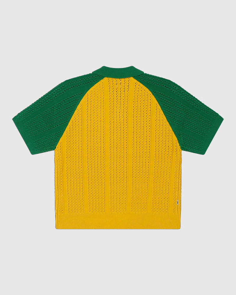 Obey Sweater Polo - Abel - Mustard