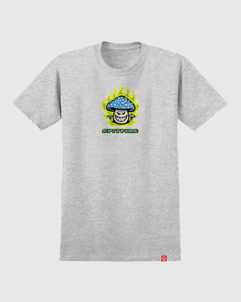 Spitfire Tee - Mushroom - Heather Grey