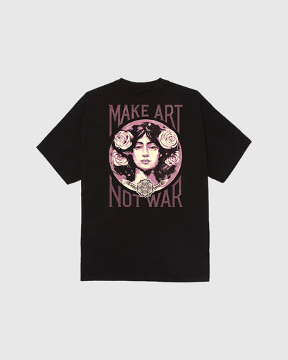 Obey Tee - Make Art Not War - Black