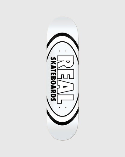 Real Board - Team Classic Oval White - 8.375&quot;