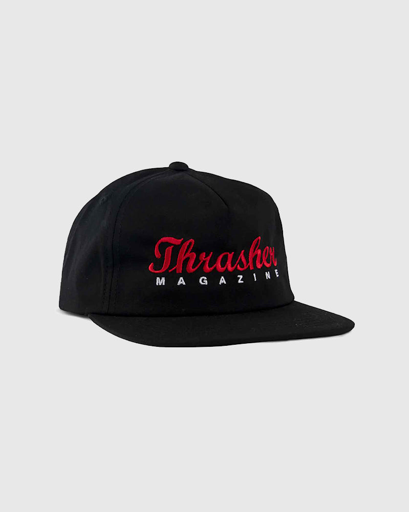 Thrasher Casquette - Oval Script - Black