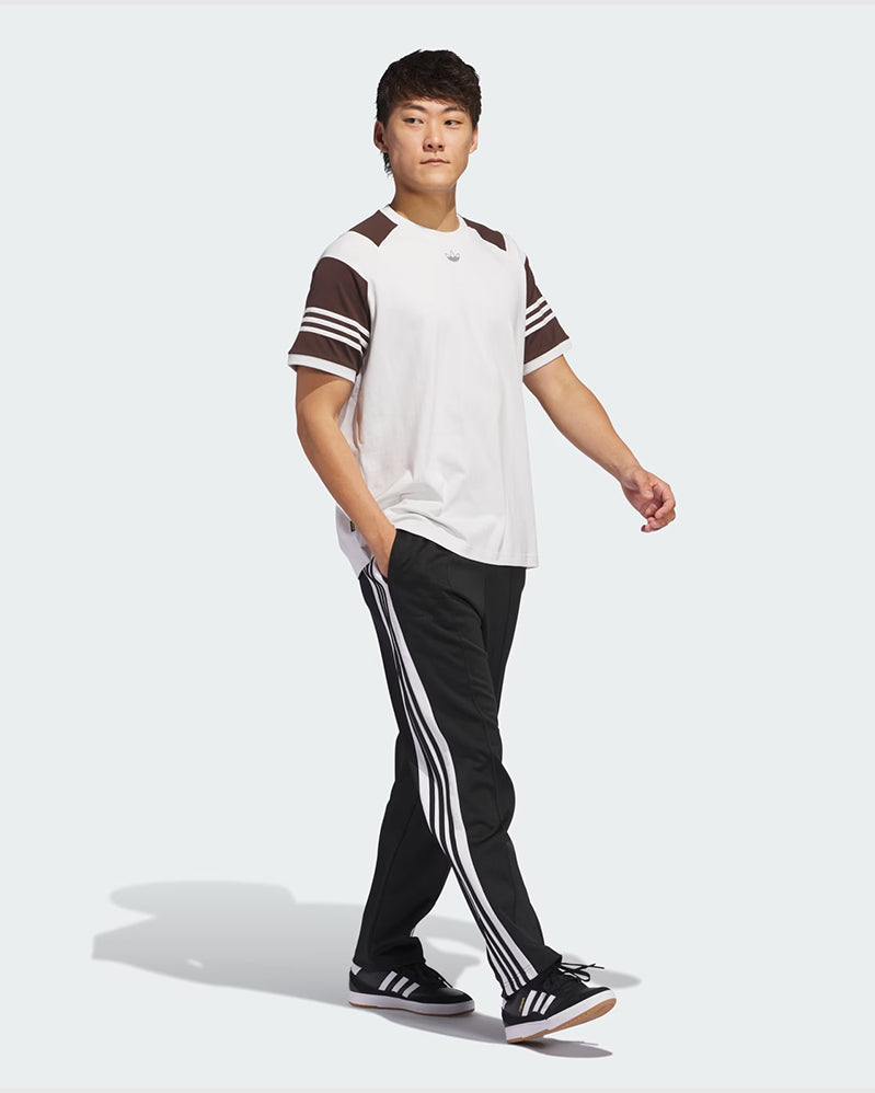 Adidas Pant - Tyshawn Track Pant - Black/White/Red