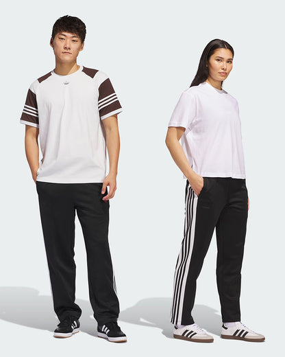 Adidas Pant - Tyshawn Track Pant - Black/White/Red