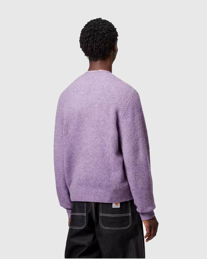 Carhartt WIP Sweater - Curtis - Tangled Phlox