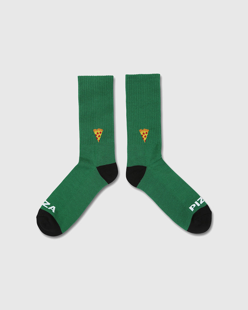Pizza Chaussettes - Emoji - Green