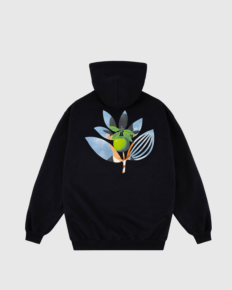 Magenta Hoodie - Pomme - Black