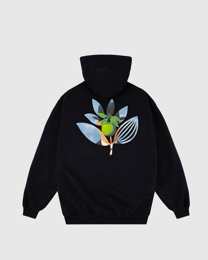 Magenta Hoodie - Pomme - Black