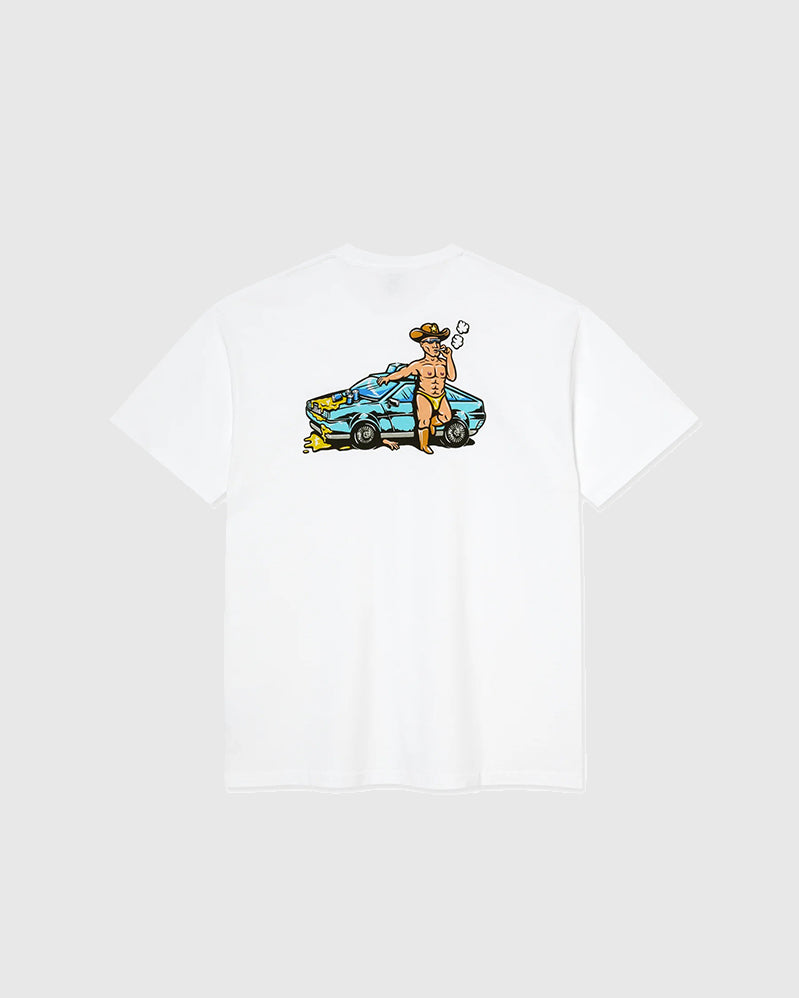 Polar Tee - Cowboy Cop - White