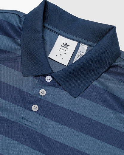 Adidas X Pop Trading - Pop Polo Shirt - Navy/Blue
