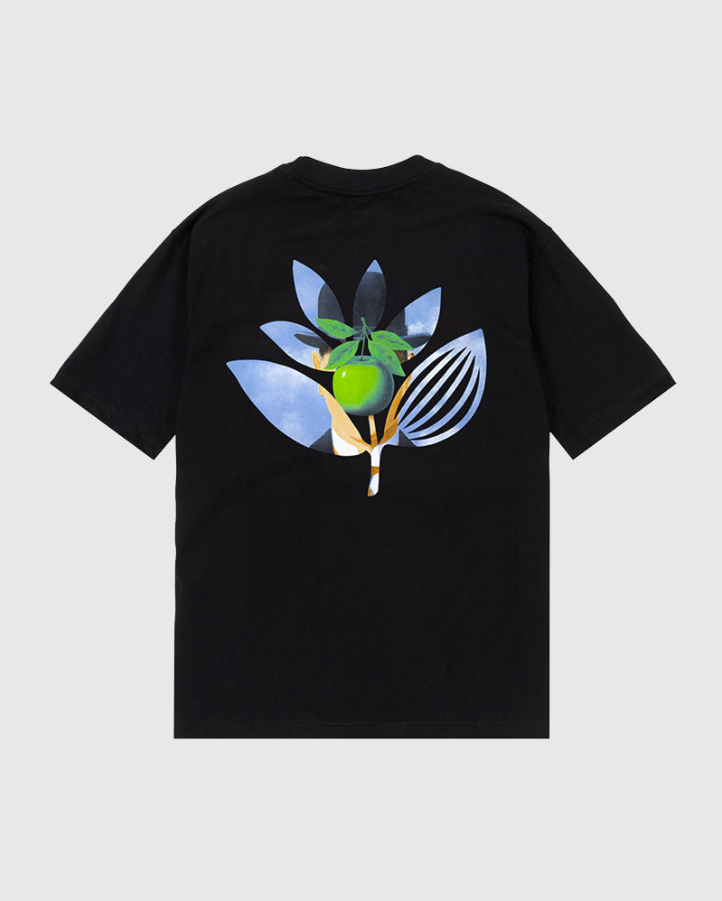 Magenta Tee - Pomme - Black