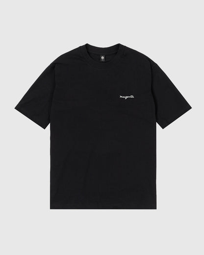 Magenta Tee - Pomme - Black
