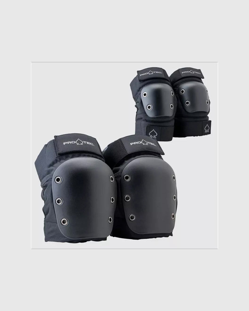 Pro-Tec Pads Street Knee/Elbow Pad Set Open