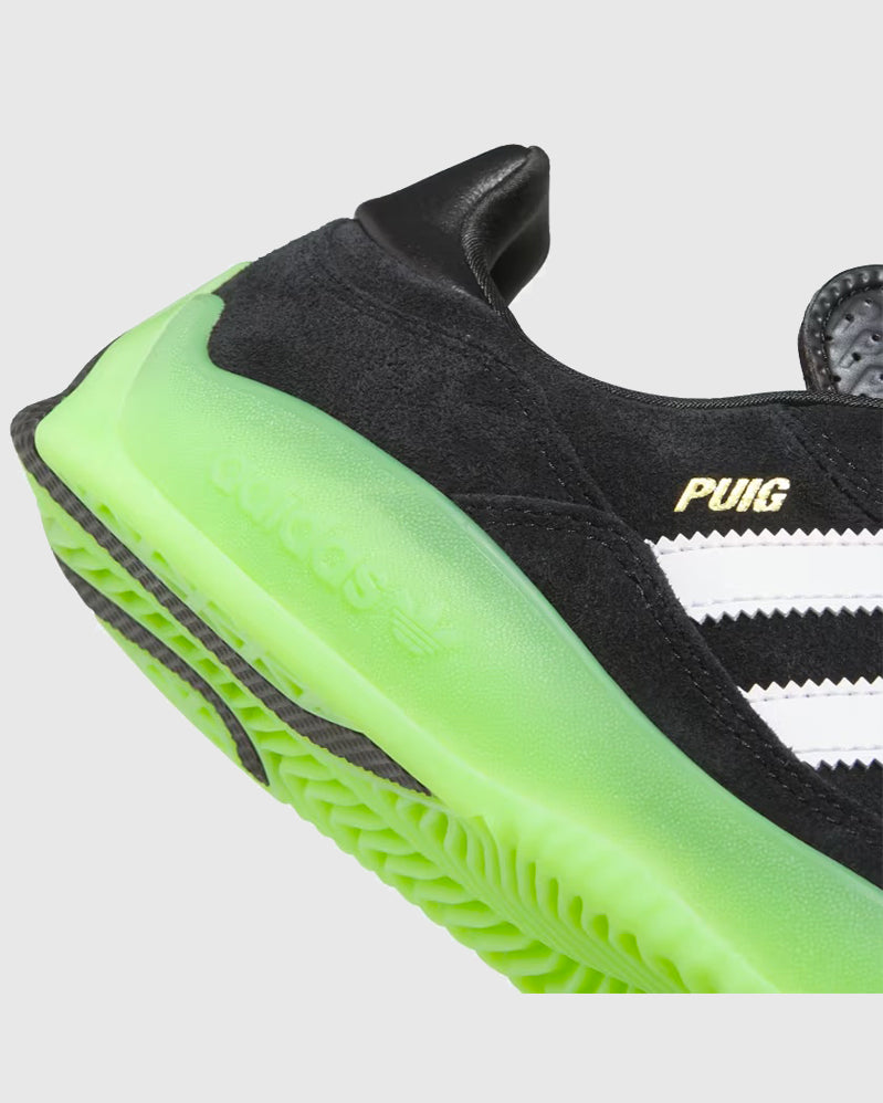 Adidas - Puig - Black/White/Semi Solar Green