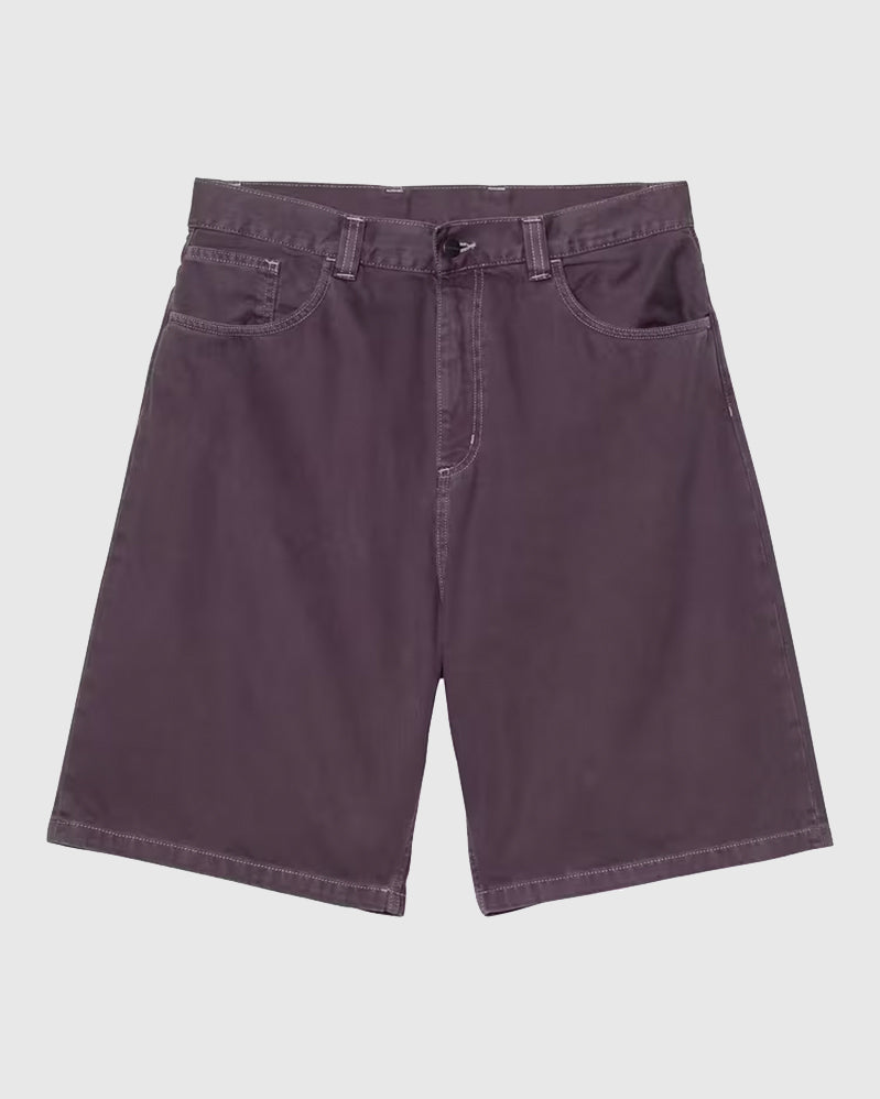 Carhartt WIP Short - Brandon - Cozy Purple stone dyed