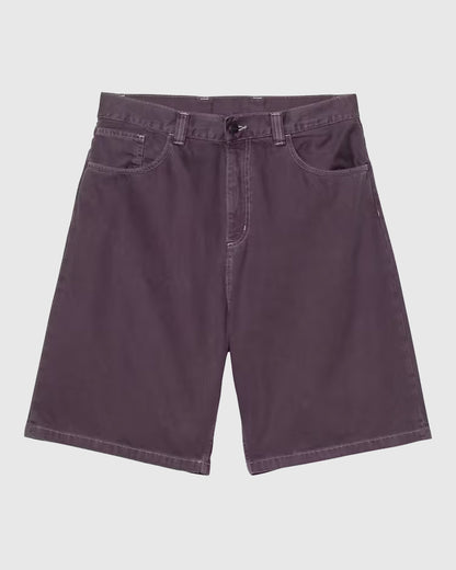 Carhartt WIP Short - Brandon - Cozy Purple stone dyed