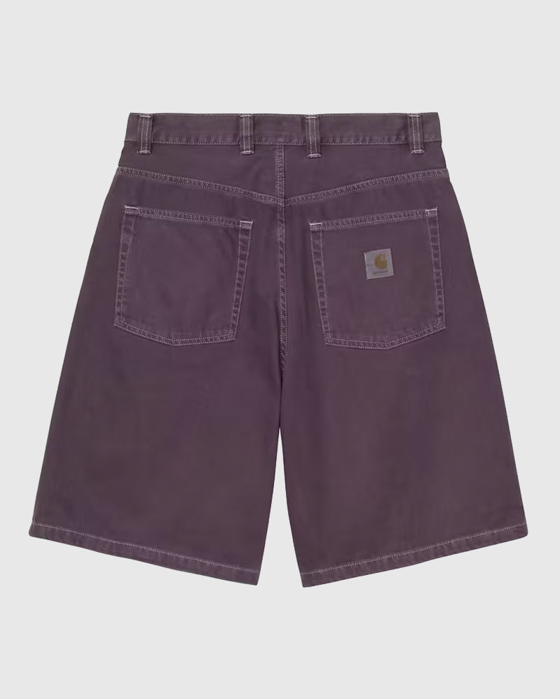 Carhartt WIP Short - Brandon - Cozy Purple stone dyed
