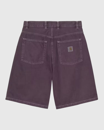 Carhartt WIP Short - Brandon - Cozy Purple stone dyed