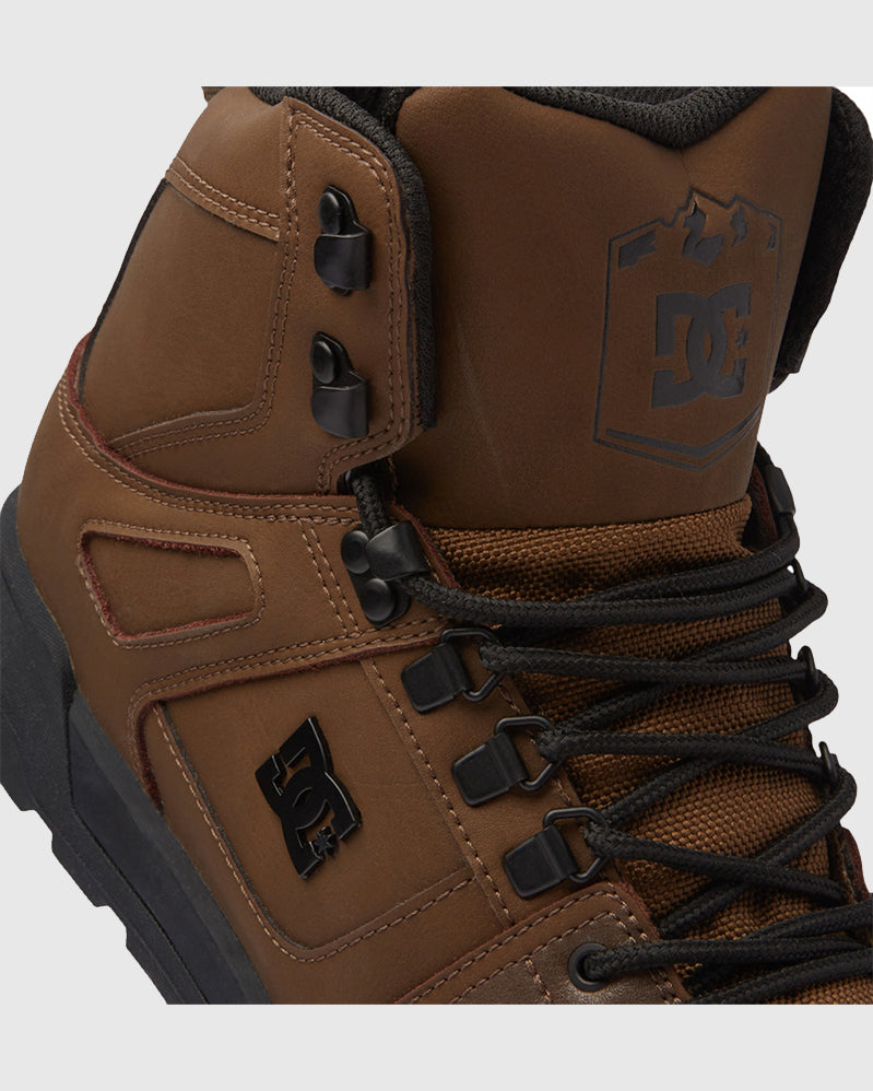 DC Shoes - Pure Hi Top WR - Dark Chocolate