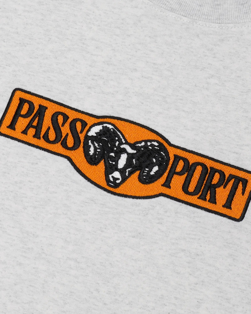 Passport Teeshirt - Ram - Ash