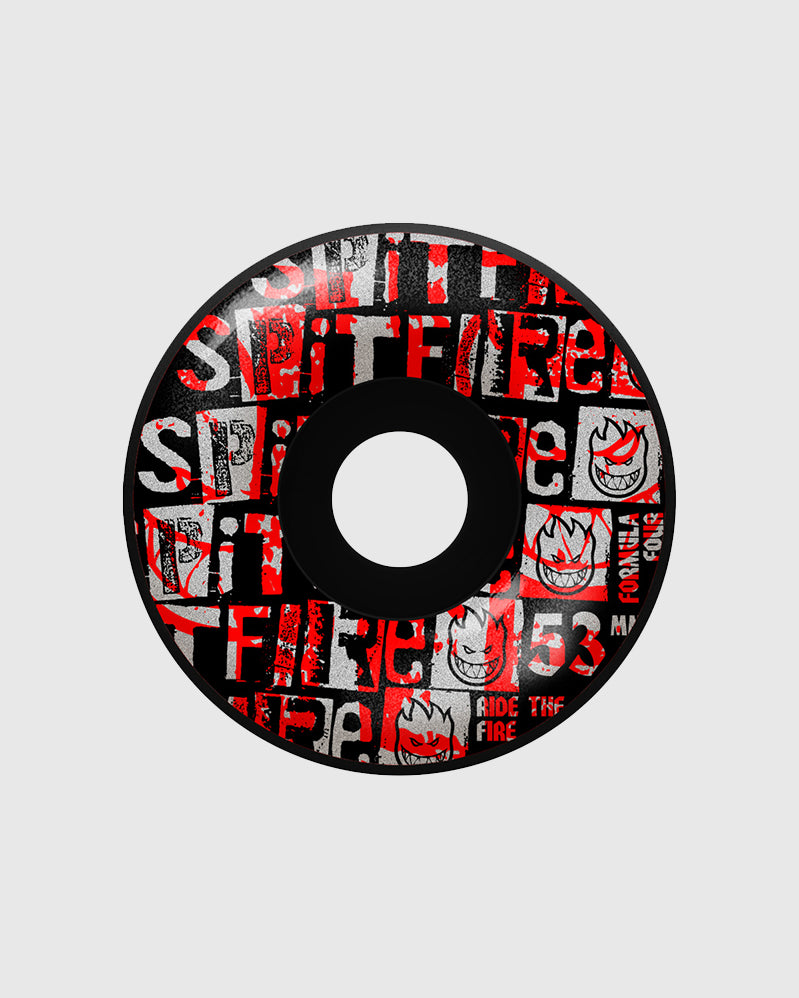 Spitfire Wheels - 53mm F4 99D Ransom Radial - Black