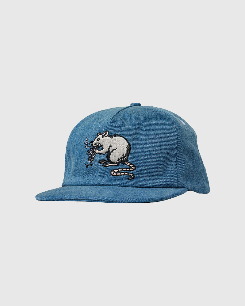 Real Cap - Street Cleaner - Bleached Denim