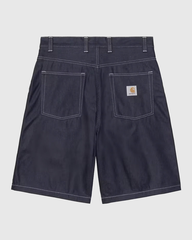 Carhartt WIP Short - Brandon - Blue rigid