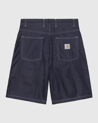 Carhartt WIP Short - Brandon - Blue rigid