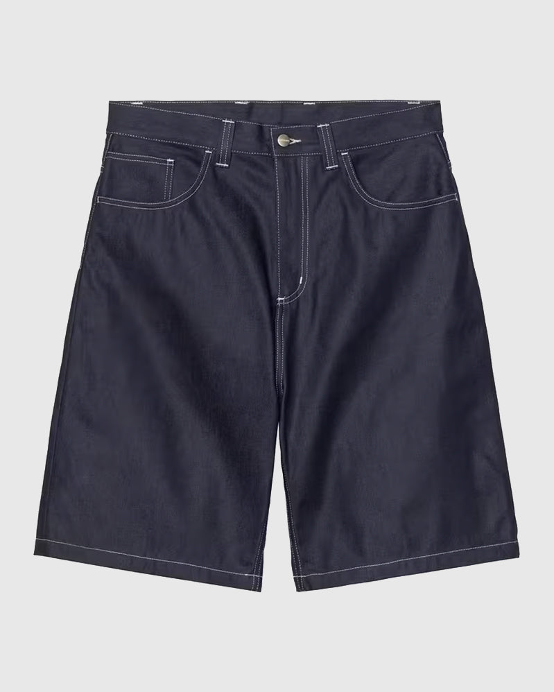 Carhartt WIP Short - Brandon - Blue rigid