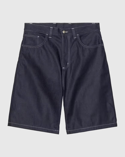 Carhartt WIP Short - Brandon - Blue rigid