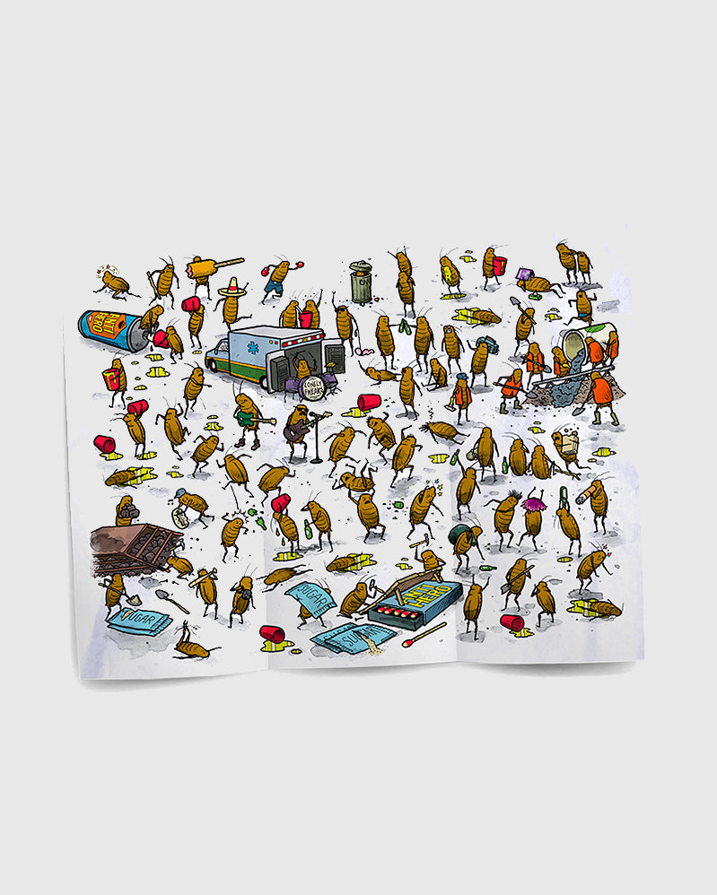 Antihero Board - Roach Out 2 B.A - 8.5"