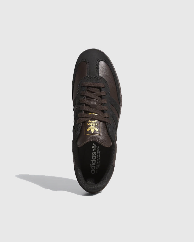 Adidas Shoes - Samba - Dark Brown/Black Gum