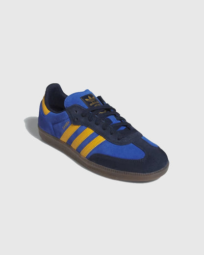 Adidas Shoes - Samba - Blue/Yellow/Gum
