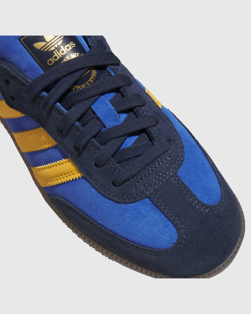 Adidas Shoes - Samba - Blue/Yellow/Gum