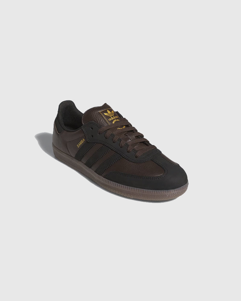Adidas Shoes - Samba - Dark Brown/Black Gum