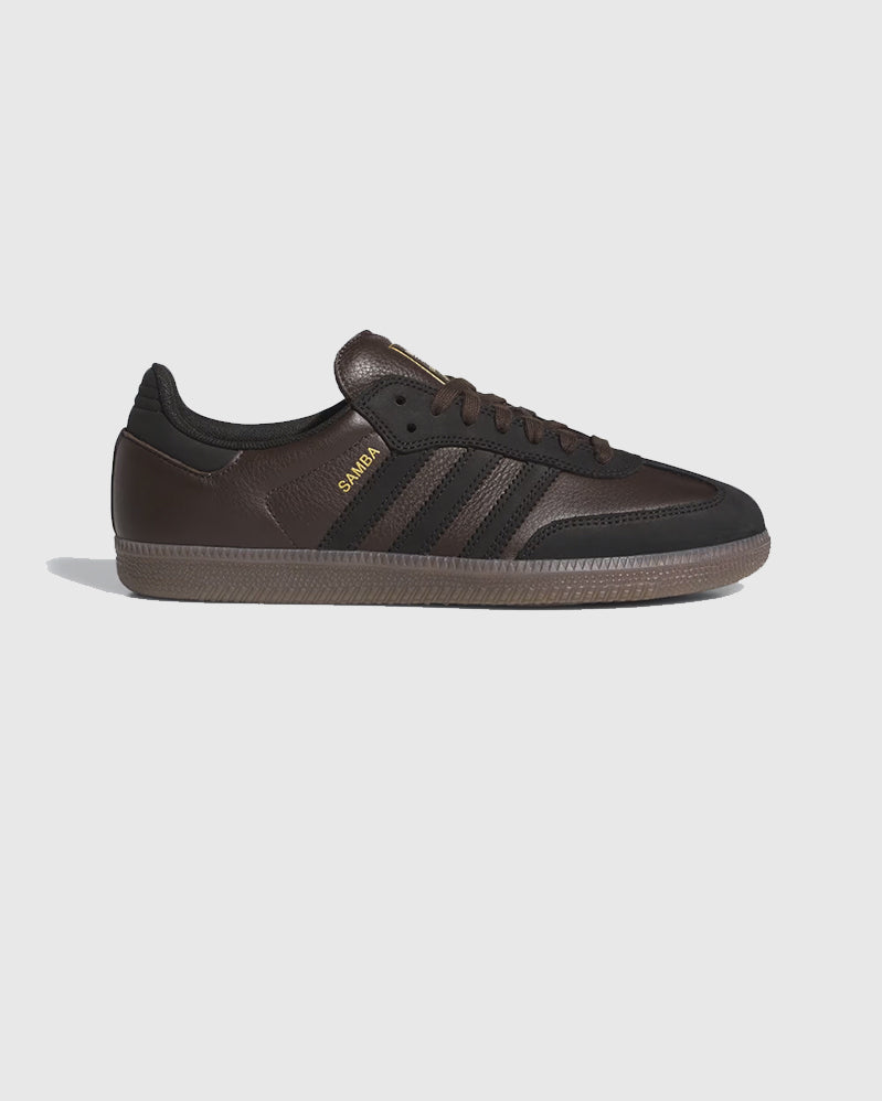 Adidas Shoes - Samba - Dark Brown/Black Gum