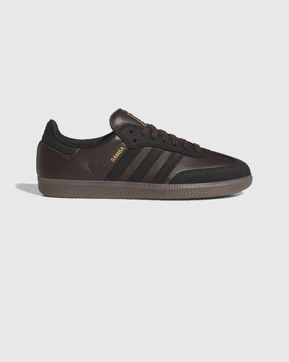 Adidas Shoes - Samba - Dark Brown/Black Gum
