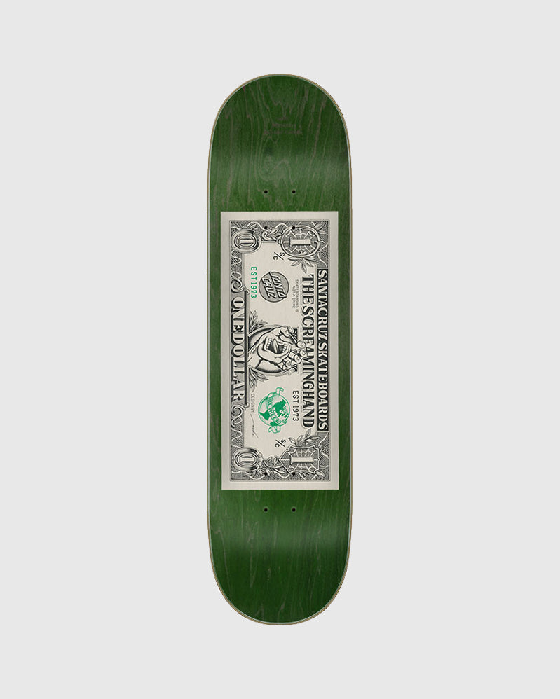Santa Cruz Board - Dollar Hand - 8.25"