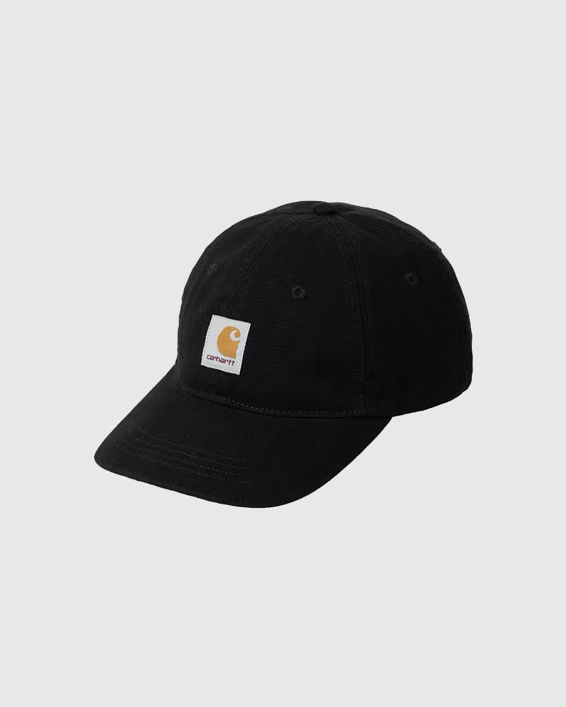 Carhartt WIP Cap - Selby Canvas - Black stone washed