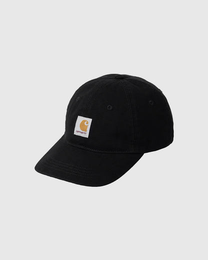Carhartt WIP Cap - Selby Canvas - Black stone washed