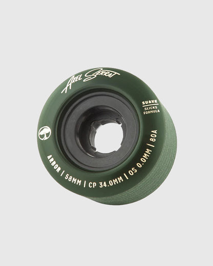 Arbor Wheels - Suave Axel Serrat Dark Green - 58mm