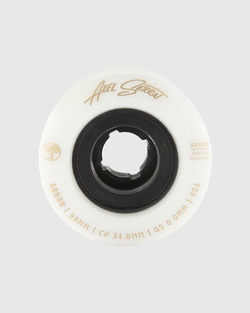 Arbor Wheels - Suave Axel Serrat White - 58mm
