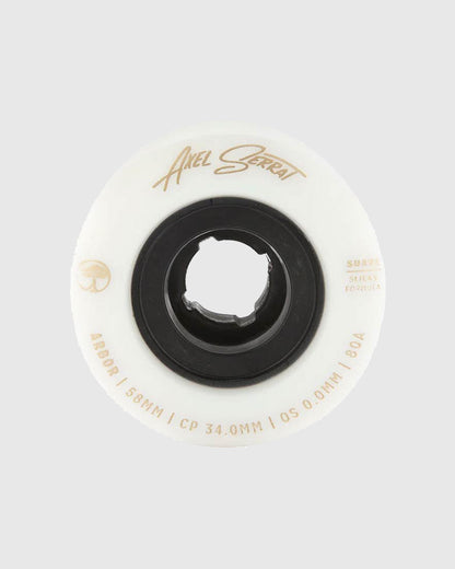 Arbor Wheels - Suave Axel Serrat White - 58mm