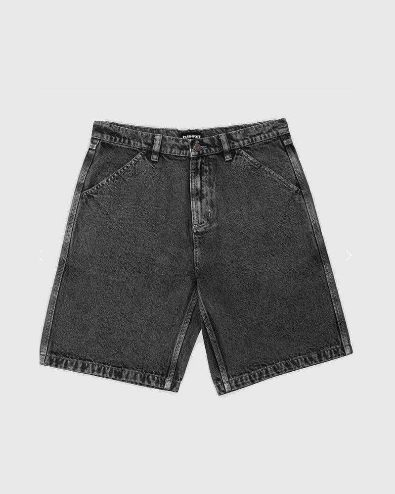 Pass-port Short - Workers Club - Grey Washed