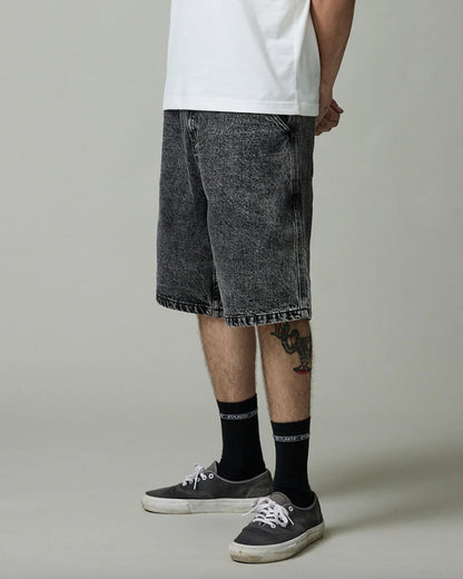 Pass-port Short - Workers Club - Grey Washed