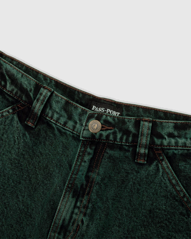 Pass-port Short - Workers Club - Dark Green