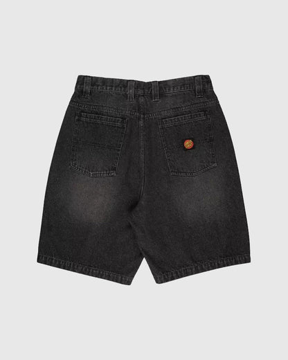 Santa Cruz Short - Big Shorts - Washed Black