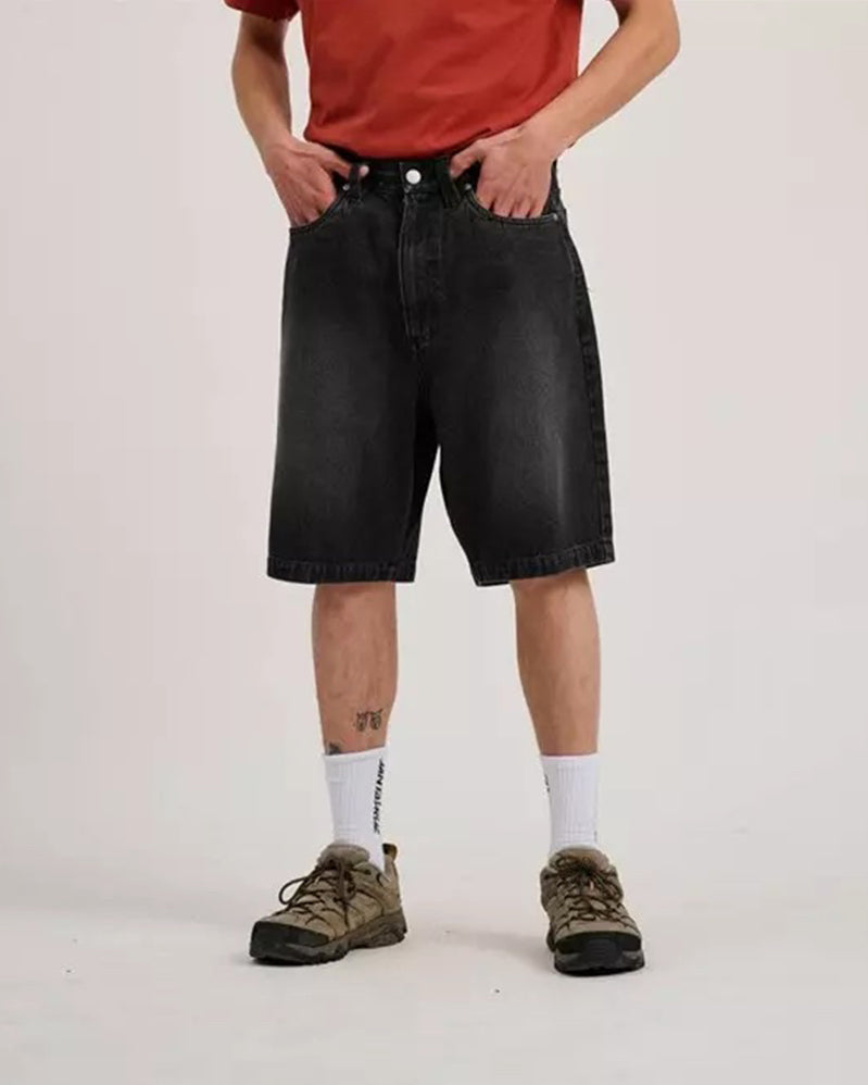 Santa Cruz Short - Big Shorts - Washed Black
