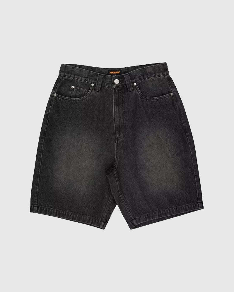 Santa Cruz Short - Big Shorts - Washed Black