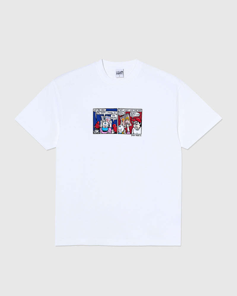Polar Tee - Shut It - White