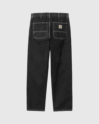 Carhartt WIP Pant - Simple Pant - Black Stone Washed - L32